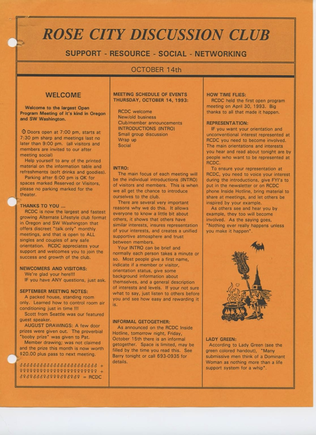 RCDC Newsletter OCT 1993